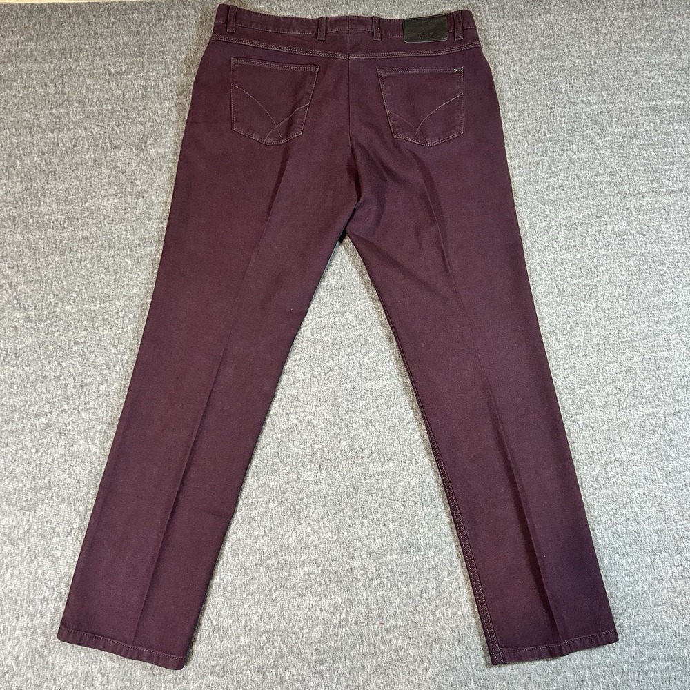 Brax Cooper Fancy Pants Mens 34x32 Fits 36x31 Regular Fit Five Pocket Stretch - Picture 5 of 9